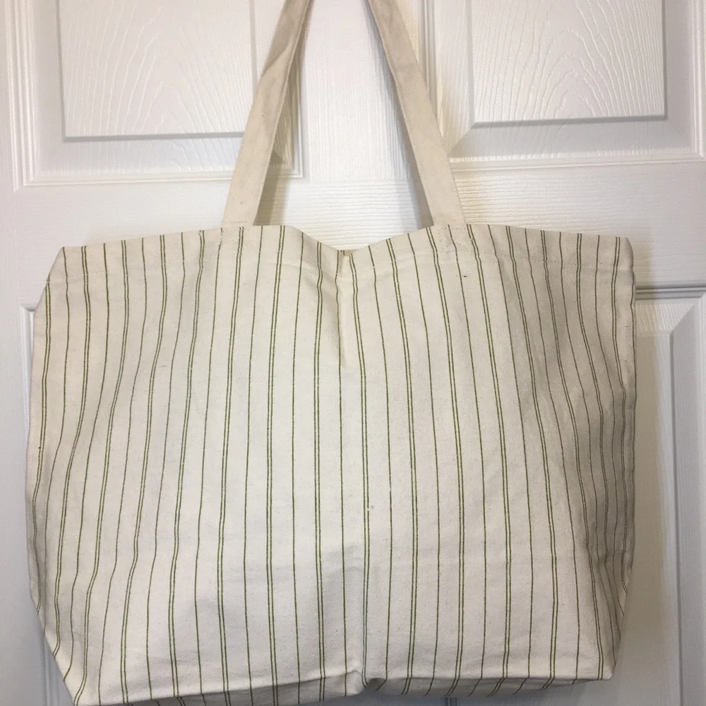 🆕 Sezane La Superbe Canvas Tote - Picture 3 of 3